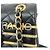 CHANEL Mini Matelasse Lamb Skin Shoulder Bag Hand Bag Black AS2978 - vista 7