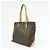 Louis Vuitton Monogram Cabas Mezzo Tote Bag Shoulder Bag Brown M51151 - vista 3