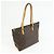 Louis Vuitton Monogram Cabas Mezzo Tote Bag Shoulder Bag Brown M51151 - vista 4