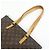Louis Vuitton Monogram Cabas Mezzo Tote Bag Shoulder Bag Brown M51151 - vista 6