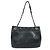 Borsa a tracolla con catena CHANEL COCO Mark in pelle caviale nera e argento