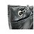 Borsa a tracolla con catena CHANEL COCO Mark in pelle caviale nera e argento - vista 14