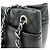 Borsa a tracolla con catena CHANEL COCO Mark in pelle caviale nera e argento - vista 17