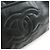 Borsa a tracolla con catena CHANEL COCO Mark in pelle caviale nera e argento - vista 18