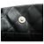 Borsa a tracolla con catena CHANEL COCO Mark in pelle caviale nera e argento - vista 19