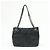 Borsa a tracolla con catena CHANEL COCO Mark in pelle caviale nera e argento - vista 2