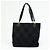 Borsa a tracolla e tote CHANEL COCO Mark Wild Stitch in pelle scamosciata Nero - vista 2