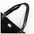Borsa a tracolla e tote CHANEL COCO Mark Wild Stitch in pelle scamosciata Nero - vista 6