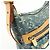 Louis Vuitton Monogram Denim Baggy PM Borsa a Tracolla 2Way Blu M95049 Lot - vista 15