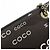 CHANEL COCO Mark Flat Shopper Shopper-Tasche aus Canvas und Leder mit Kette Schwarz Weiß - Ansicht 16