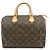 Borsa a mano Louis Vuitton Monogram Speedy 30 Boston Bag Marrone M41526