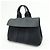 Hermès Borsa a mano HERMES Toile Chevron Valparaiso PM Tote Bag Nero - vista 3