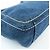 PRADA Bolsa de Ombro em Couro Denim com Aba Frontal Blue Camel BR4659 - vista 12