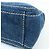 PRADA Bolsa de Ombro em Couro Denim com Aba Frontal Blue Camel BR4659 - vista 14