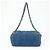 PRADA Bolsa de Ombro em Couro Denim com Aba Frontal Blue Camel BR4659 - vista 2