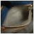 PRADA Bolsa de Ombro em Couro Denim com Aba Frontal Blue Camel BR4659 - vista 21