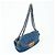 PRADA Bolsa de Ombro em Couro Denim com Aba Frontal Blue Camel BR4659 - vista 4