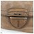Borsa a spalla in pelle con patta anteriore e catena PRADA Borsa a mano Marrone B4659C - vista 16