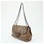 Borsa a spalla in pelle con patta anteriore e catena PRADA Borsa a mano Marrone B4659C - vista 3