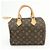 Louis Vuitton Monogram Speedy 25 Boston Bag Hand Bag Brown M41528 - vista 2
