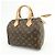Louis Vuitton Monogram Speedy 25 Boston Bag Hand Bag Brown M41528 - vista 3