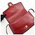 Borsa a tracolla e spalla GUCCI Double G Arli in pelle Rossa 550129 - vista 18