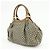 Borsa Tote GUCCI Sukey Diamante Interlocking G Canvas Leather 211944 - vista 3