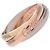 Cartier Trinity Ring SM K18 750YG/WG/PG #49 US5 EU49 HK10.5
