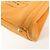 Borsa Tote PRADA Canapa Triangle Logo Canvas Arancione 1BG642 - vista 11