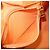 Borsa Tote PRADA Canapa Triangle Logo Canvas Arancione 1BG642 - vista 22