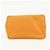 Borsa Tote PRADA Canapa Triangle Logo Canvas Arancione 1BG642 - vista 5