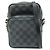 Borsa a tracolla Louis Vuitton Damier Graphite Rem Nera N41446