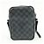 Borsa a tracolla Louis Vuitton Damier Graphite Rem Nera N41446 - vista 2