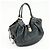 Borsa a tracolla e borsa a mano Louis Vuitton Monogram Mahina L Noir M95765 - vista 4