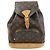 Zaino Louis Vuitton Monogram Canvas Montsouris MM Brown M51136