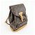Zaino Louis Vuitton Monogram Canvas Montsouris MM Brown M51136 - vista 4