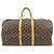 Louis Vuitton Monogram Keep All 55 Boston Bag Hand Bag Brown M41424