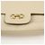 Salvatore Ferragamo Borsa a tracolla e borsa a mano Ferragamo Gancini in pelle con catena, Light Beige - vista 13