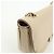 Salvatore Ferragamo Borsa a tracolla e borsa a mano Ferragamo Gancini in pelle con catena, Light Beige - vista 15