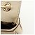 Salvatore Ferragamo Borsa a tracolla e borsa a mano Ferragamo Gancini in pelle con catena, Light Beige - vista 20