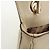 Salvatore Ferragamo Borsa a tracolla e borsa a mano Ferragamo Gancini in pelle con catena, Light Beige - vista 21