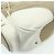 Borsa a spalla PRADA in nylon jacquard con logo triangolare e pelle Beige Ivory - vista 13