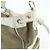 Borsa a spalla PRADA in nylon jacquard con logo triangolare e pelle Beige Ivory - vista 15