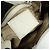 Borsa a spalla PRADA in nylon jacquard con logo triangolare e pelle Beige Ivory - vista 23