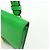 Borsa a spalla Fendi Flat Baguette in pelle Verde Marrone 8BS039 - vista 12