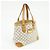 Borsa Louis Vuitton Damier Azur Hampstead PM Ivory N51207 - vista 4