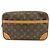 Louis Vuitton Monogram Compiegne 28 Pouch Clutch Bag Brown M51845