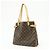 Borsa Tote Verticale Louis Vuitton Monogram Batignolles Brown M51153 - vista 3