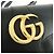 Borsa a spalla e tracolla GUCCI Double G Arli in pelle Nero 550129 - vista 13