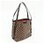 Borsa a tracolla Louis Vuitton Damier Cabas Rivington Canvas Brown N41108 - vista 4